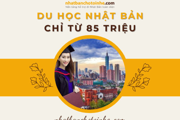 Chi phí du học Nhật Bản vừa học vừa làm các khoản từ A đến Z