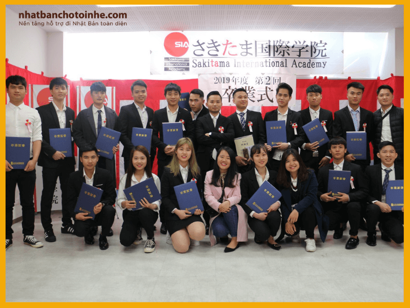 CHương trình đào tạo của Học viện quốc tế Sakitama