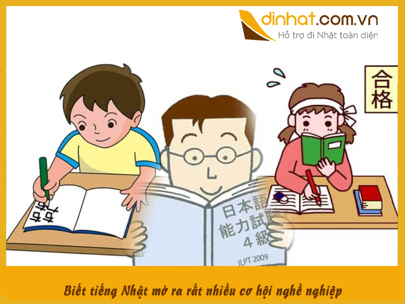 Biet tieng nhat mo ra nhieu co hoi