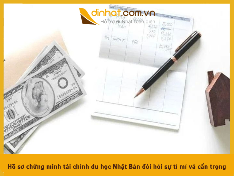Ho so chung minh tai chinh du hoc nhat ban
