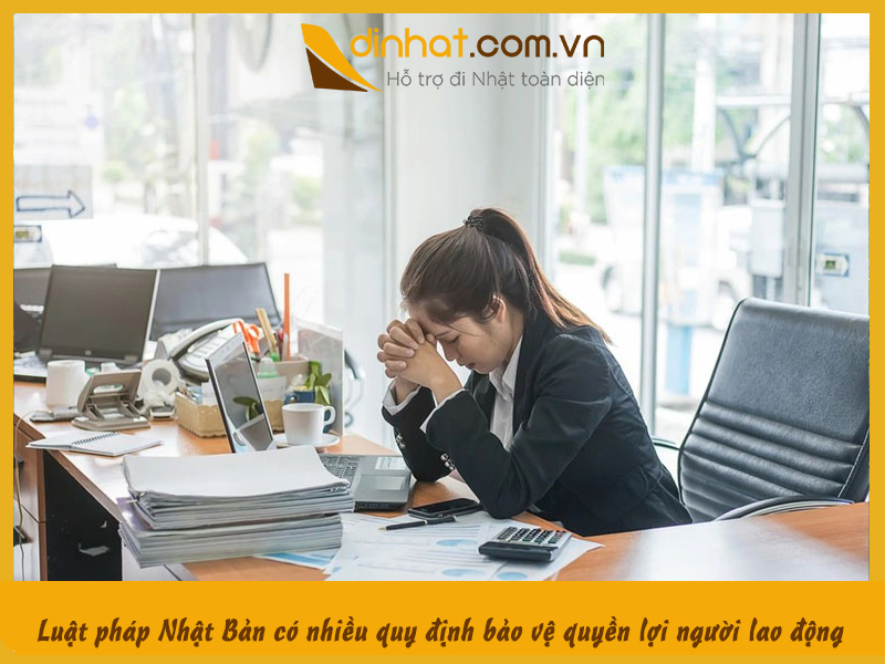 Luat phap nhat ban bao ve quyen loi lao dong