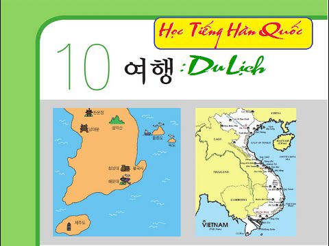 Từ vựng tiếng Hàn về du lịch