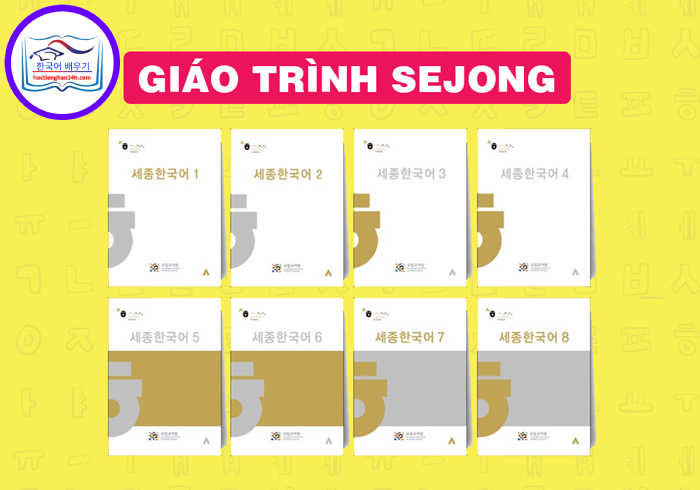 Trọn bộ Giáo trình tiếng Hàn đại học Sejong Trọn bộ Giáo trình tiếng Hàn đại học Sejong