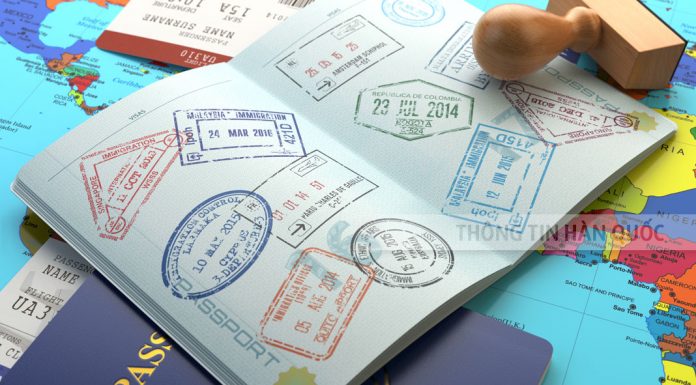 Các bước xin Visa Hàn Quốc