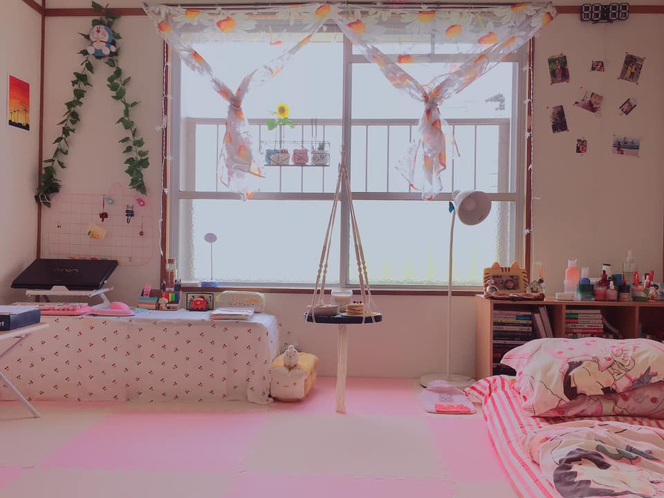 Ngất ngây với không gian riêng của cô nàng thực tập sinh Nhật Bản yêu thích Decor
