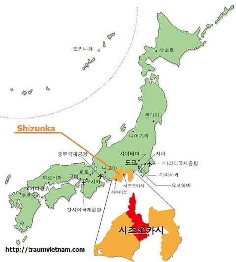 Du học Nhật Bản tại Shizuoka